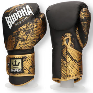 Guantes de Boxeo Muay Thai Kick Boxing Buddha Combo Golden – RudePeople